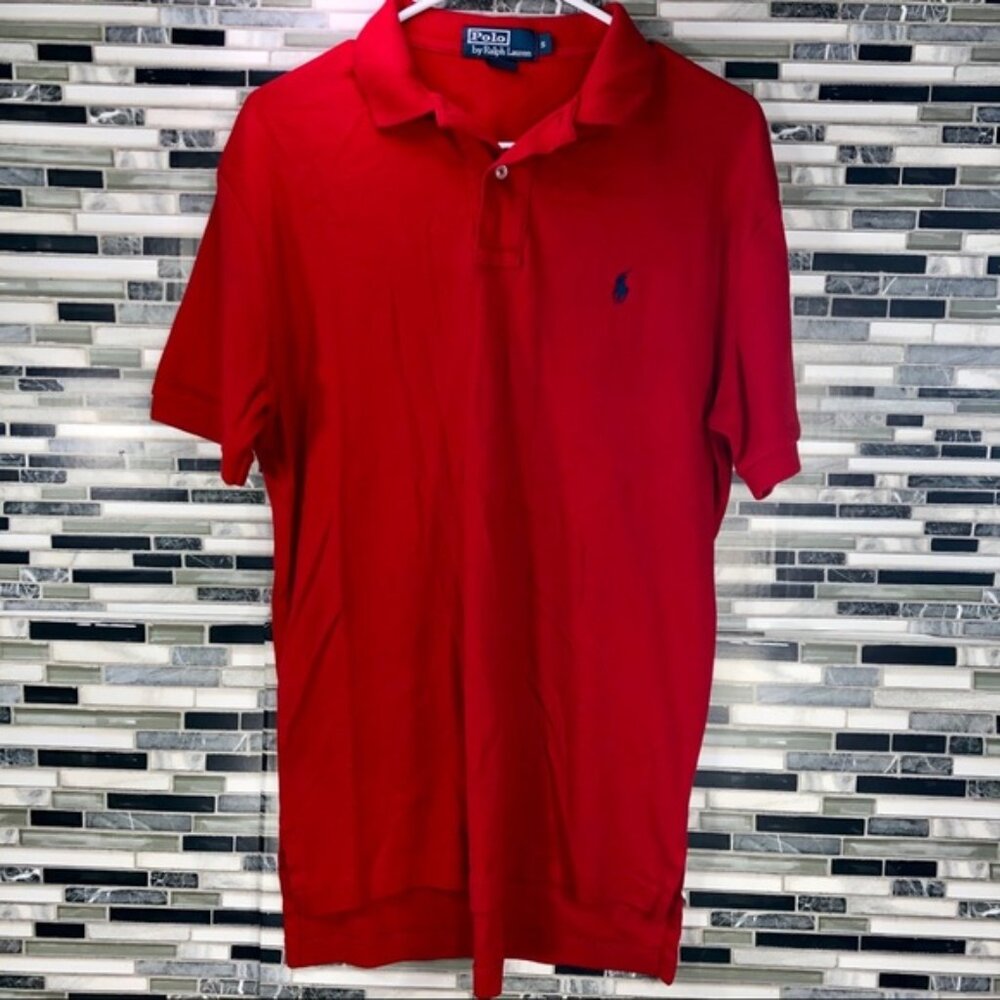 "POLO" BY RALPH LAUREN SHORT SLEEVE COLLAR SHIRT